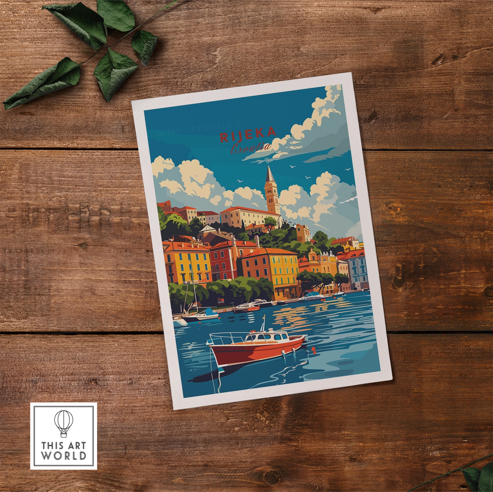 Rijeka Poster Croatia-This Art World