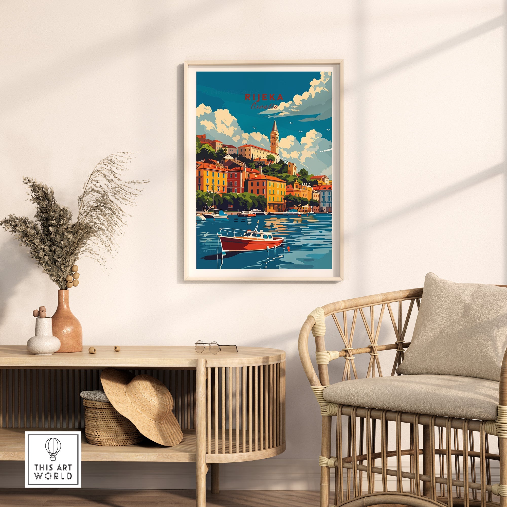 Rijeka Poster Croatia-This Art World