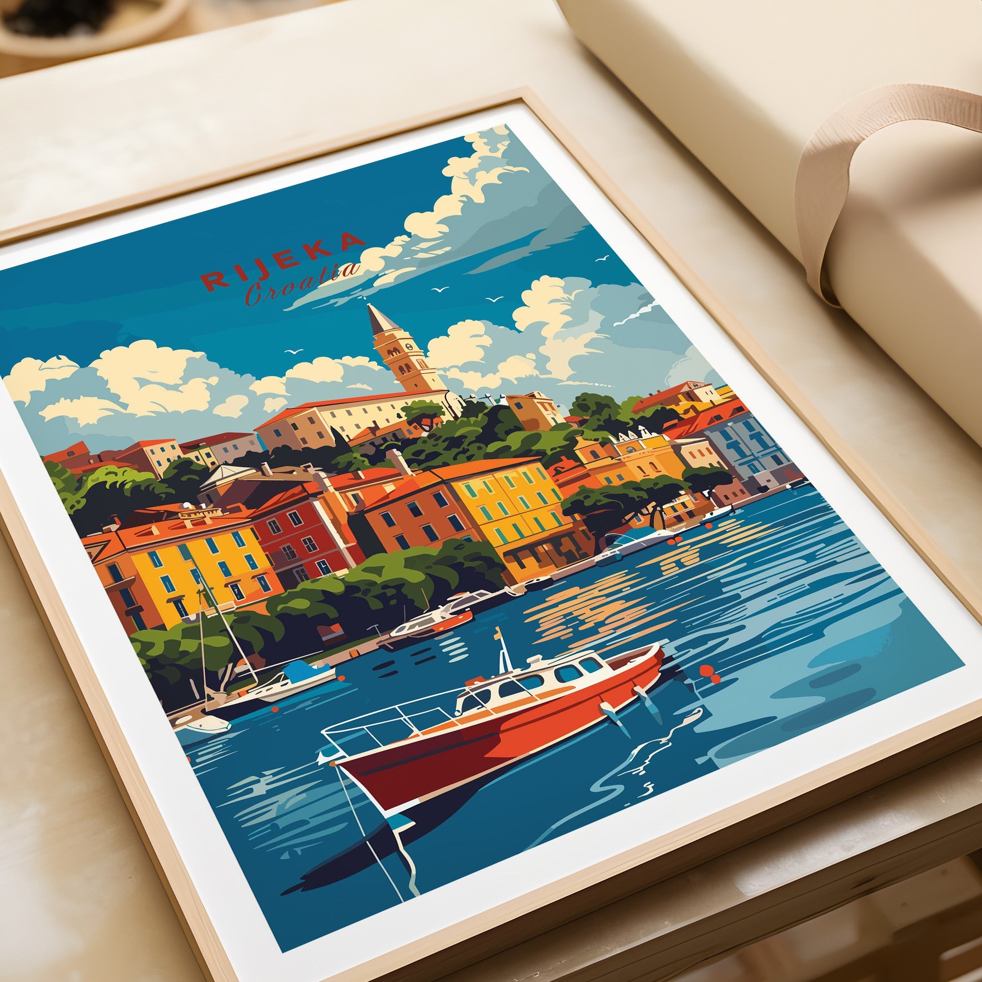 Rijeka Poster Croatia-This Art World