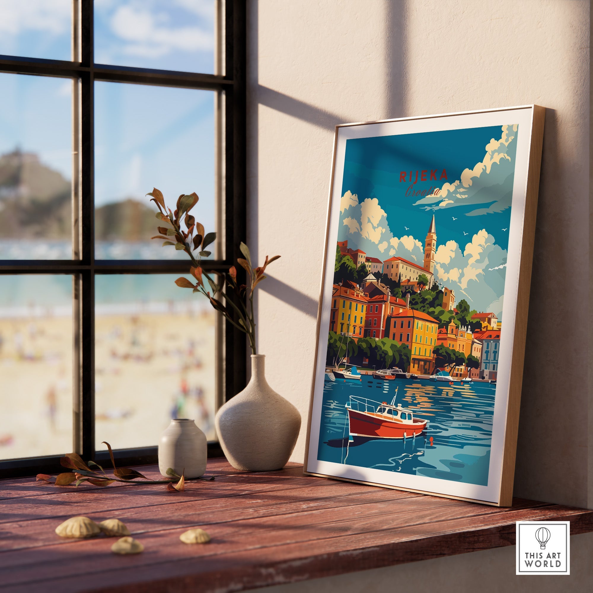 Rijeka Poster Croatia-This Art World