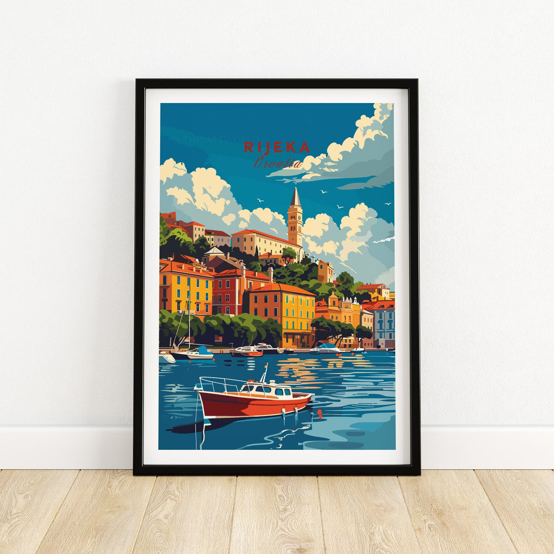 Rijeka Poster Croatia-This Art World