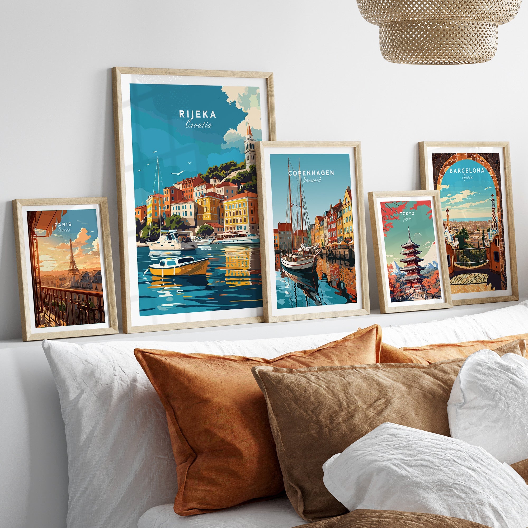 Rijeka Travel Poster Croatia-This Art World