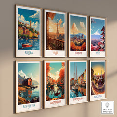 Rijeka Wall Art Print Croatia-This Art World