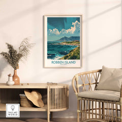 Robben Island Travel Poster South Africa-This Art World