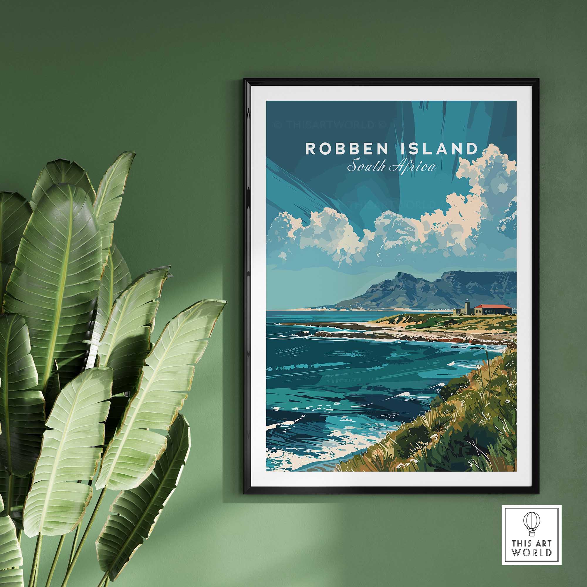 Robben Island Wall Art Print-This Art World
