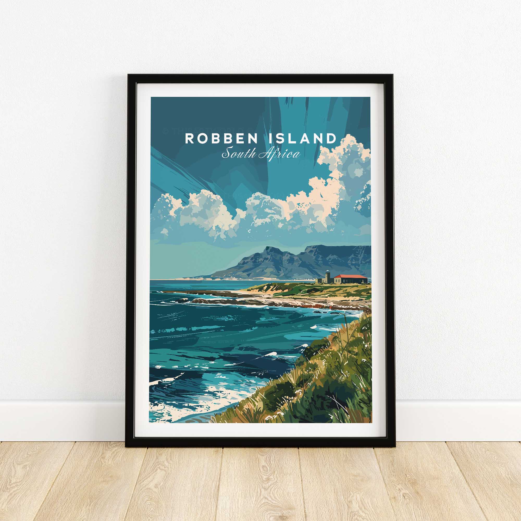 Robben Island Wall Art Print-This Art World