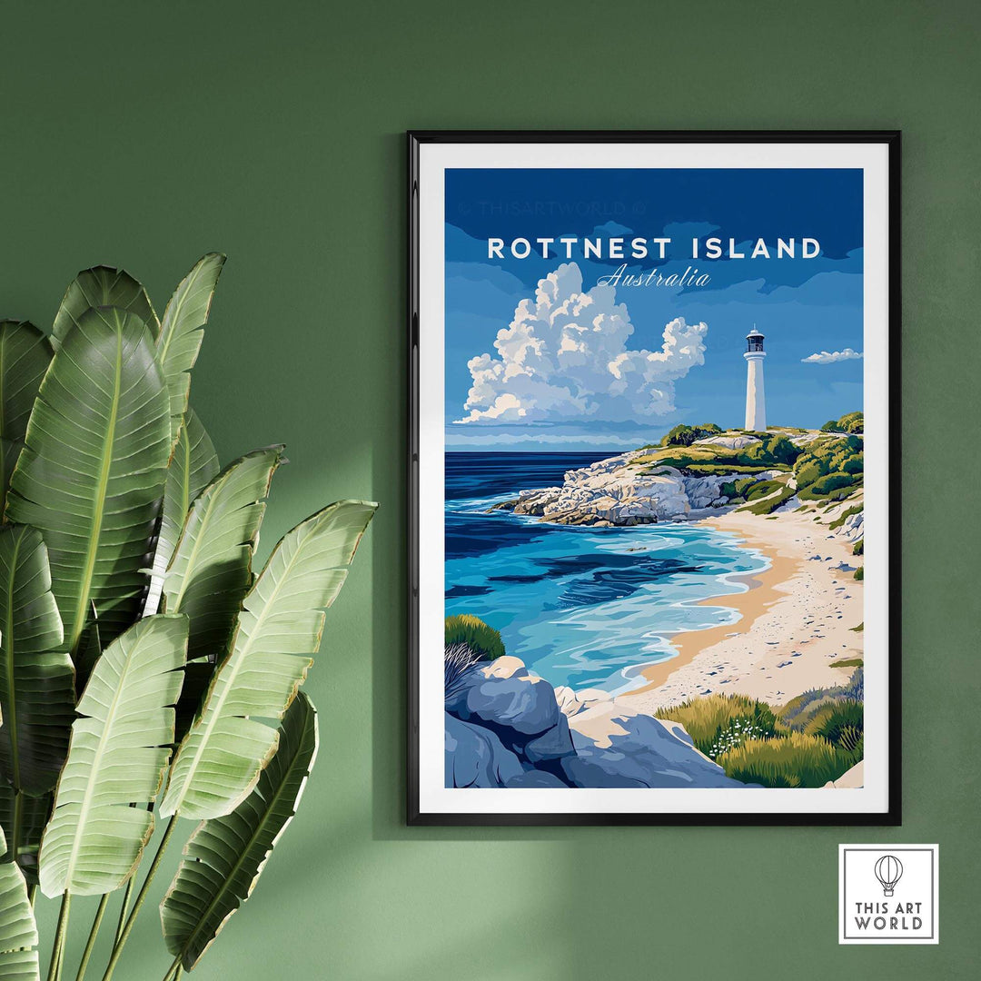 Rottnest Island Poster Australia