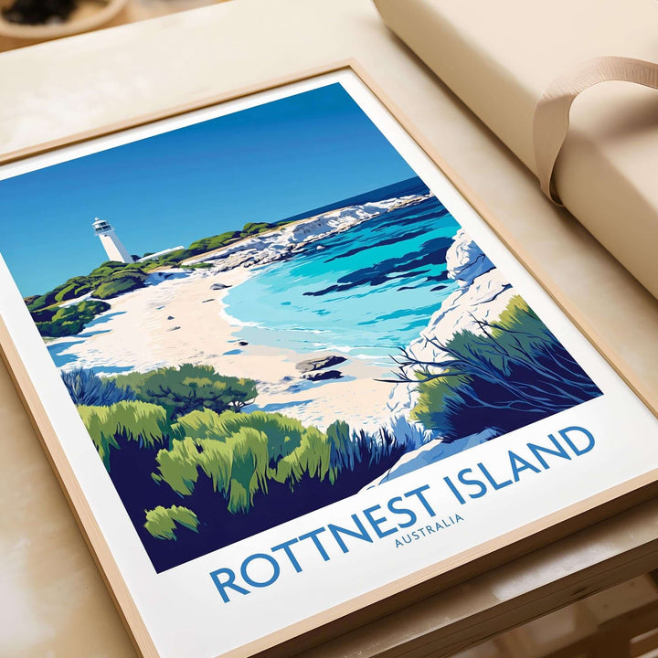 Rottnest Island Travel Poster