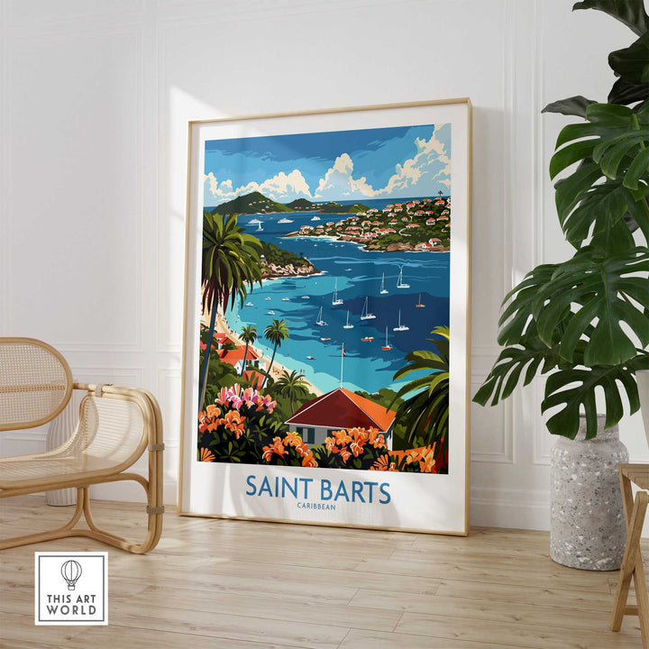 Saint Barts Wall Art - Saint Barthélemy-This Art World