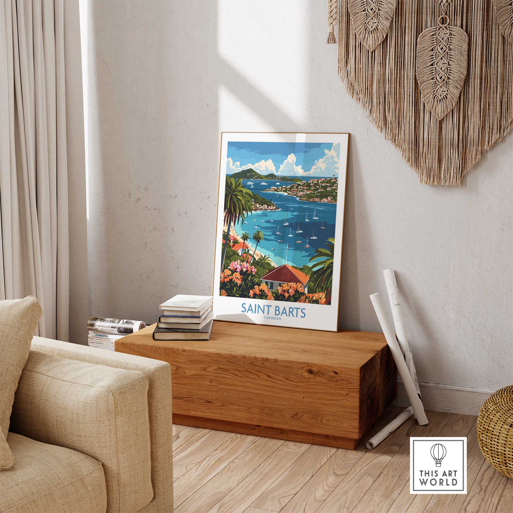 Saint Barts Wall Art - Saint Barthélemy-This Art World