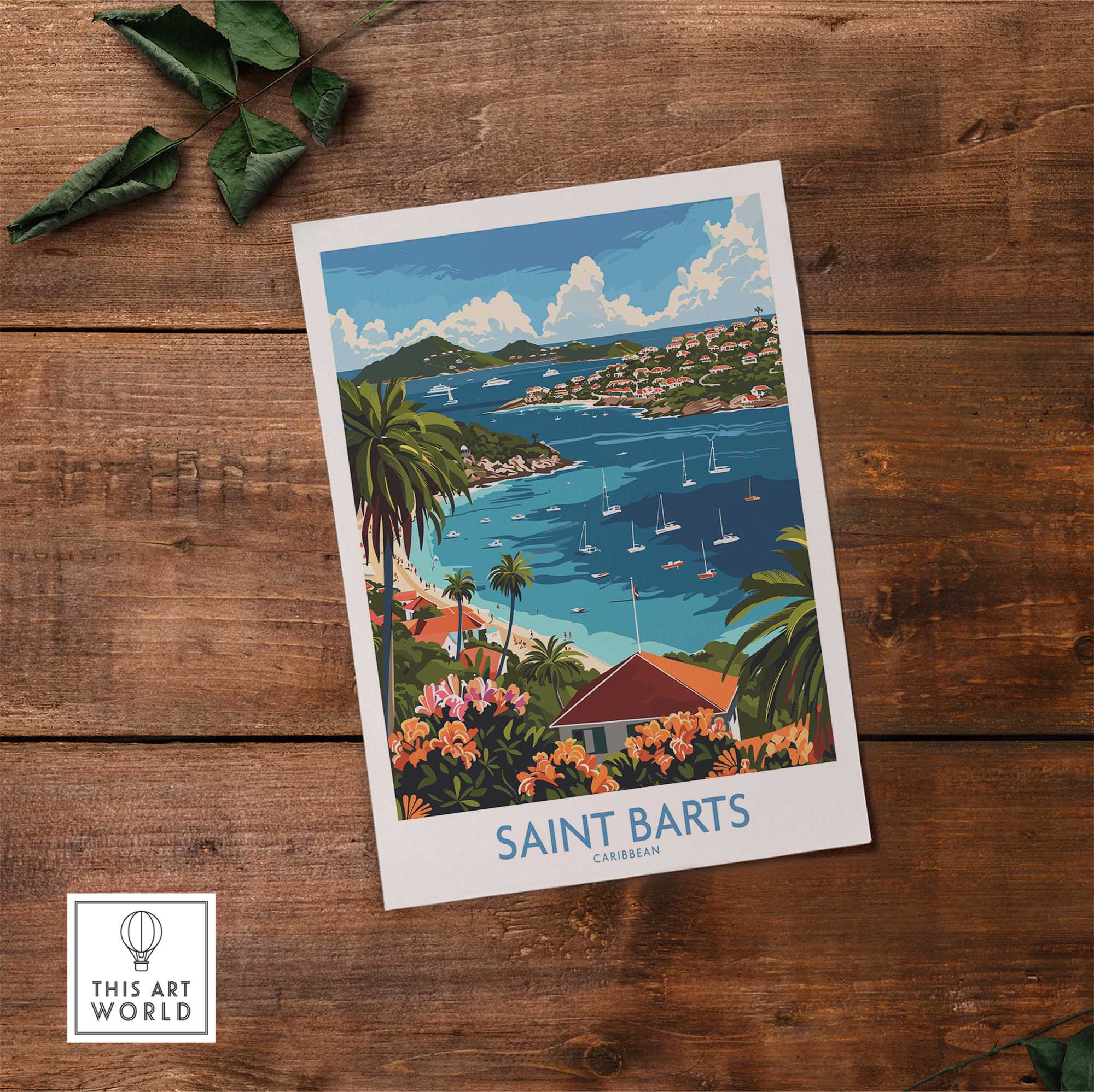 Saint Barts Wall Art - Saint Barthélemy-This Art World