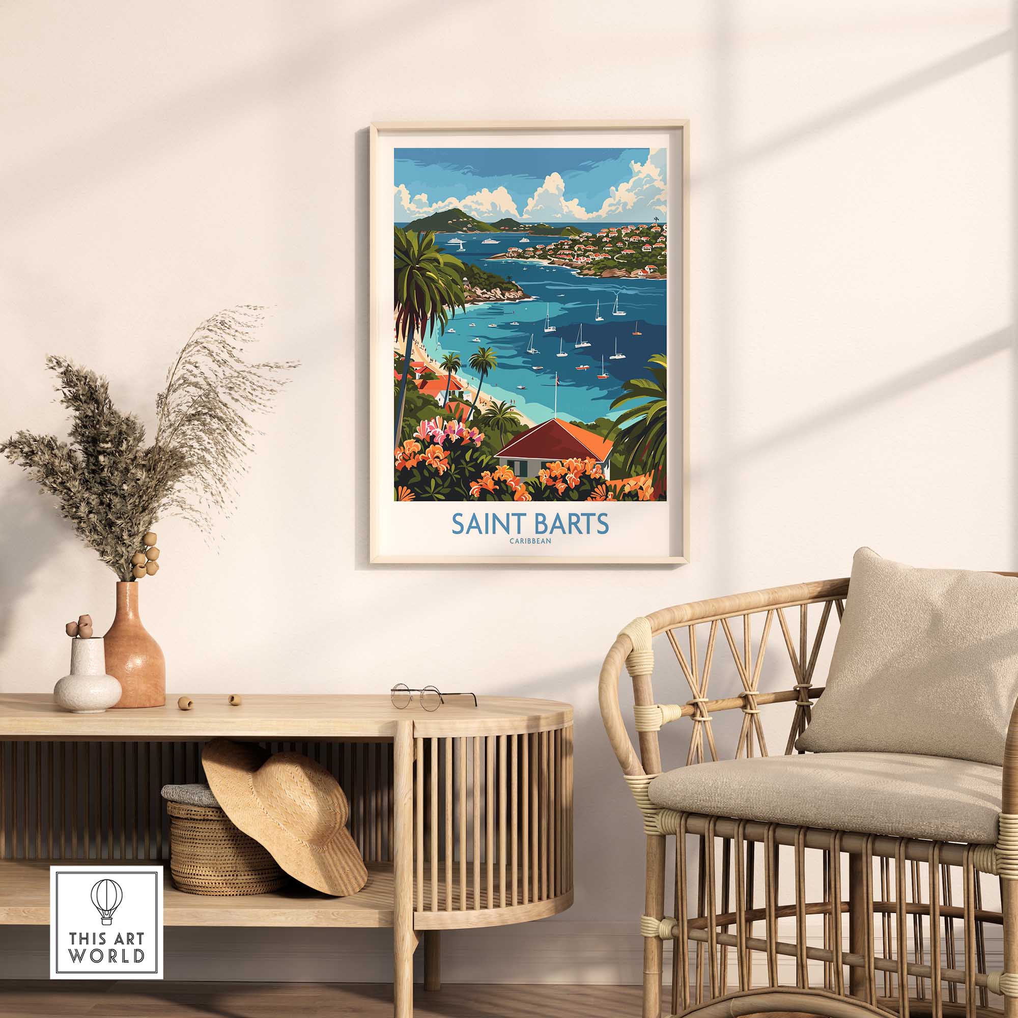Saint Barts Wall Art - Saint Barthélemy-This Art World