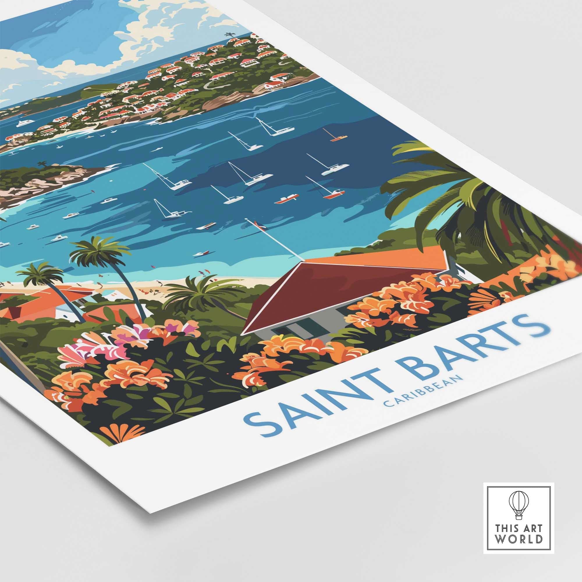 Saint Barts Wall Art - Saint Barthélemy-This Art World
