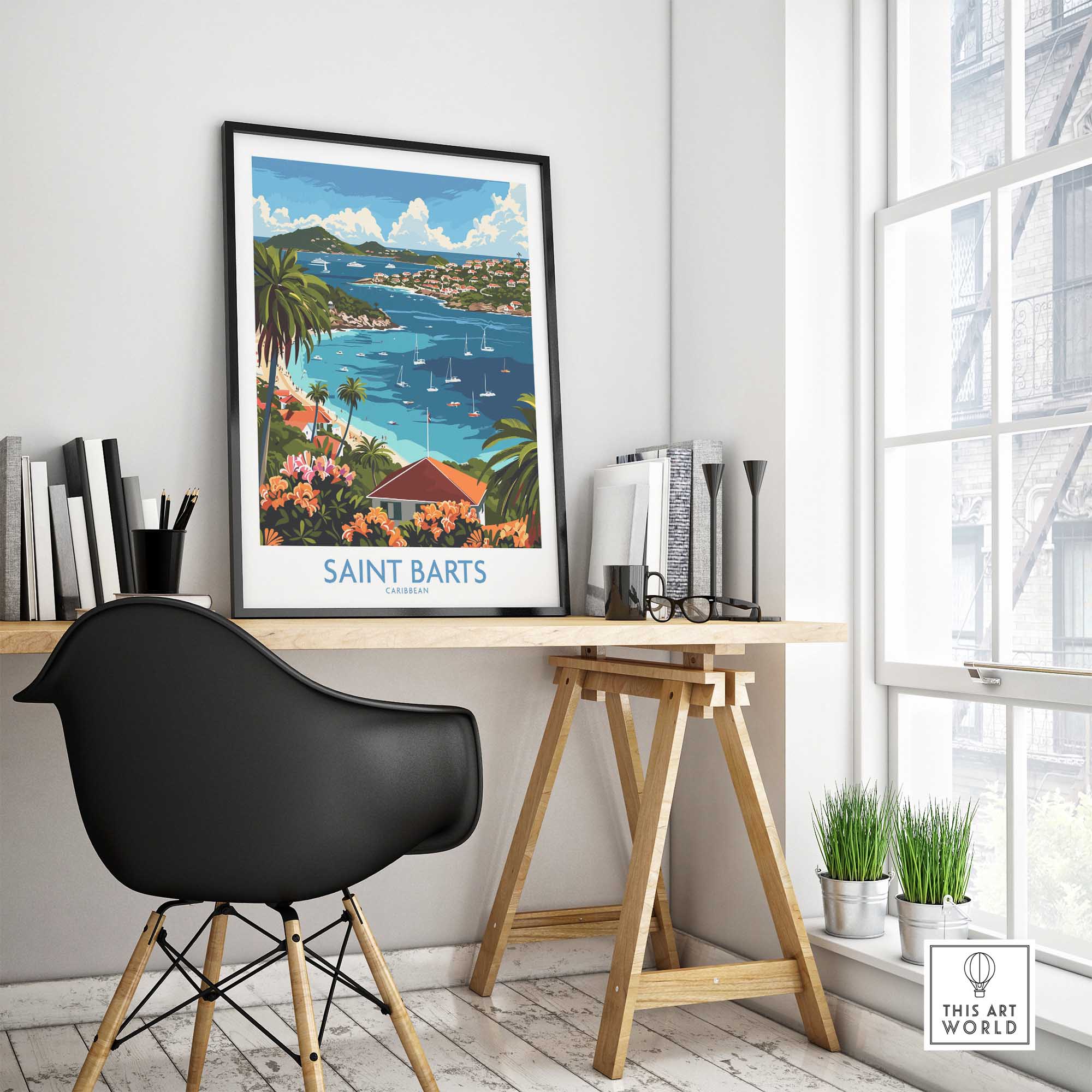 Saint Barts Wall Art - Saint Barthélemy-This Art World