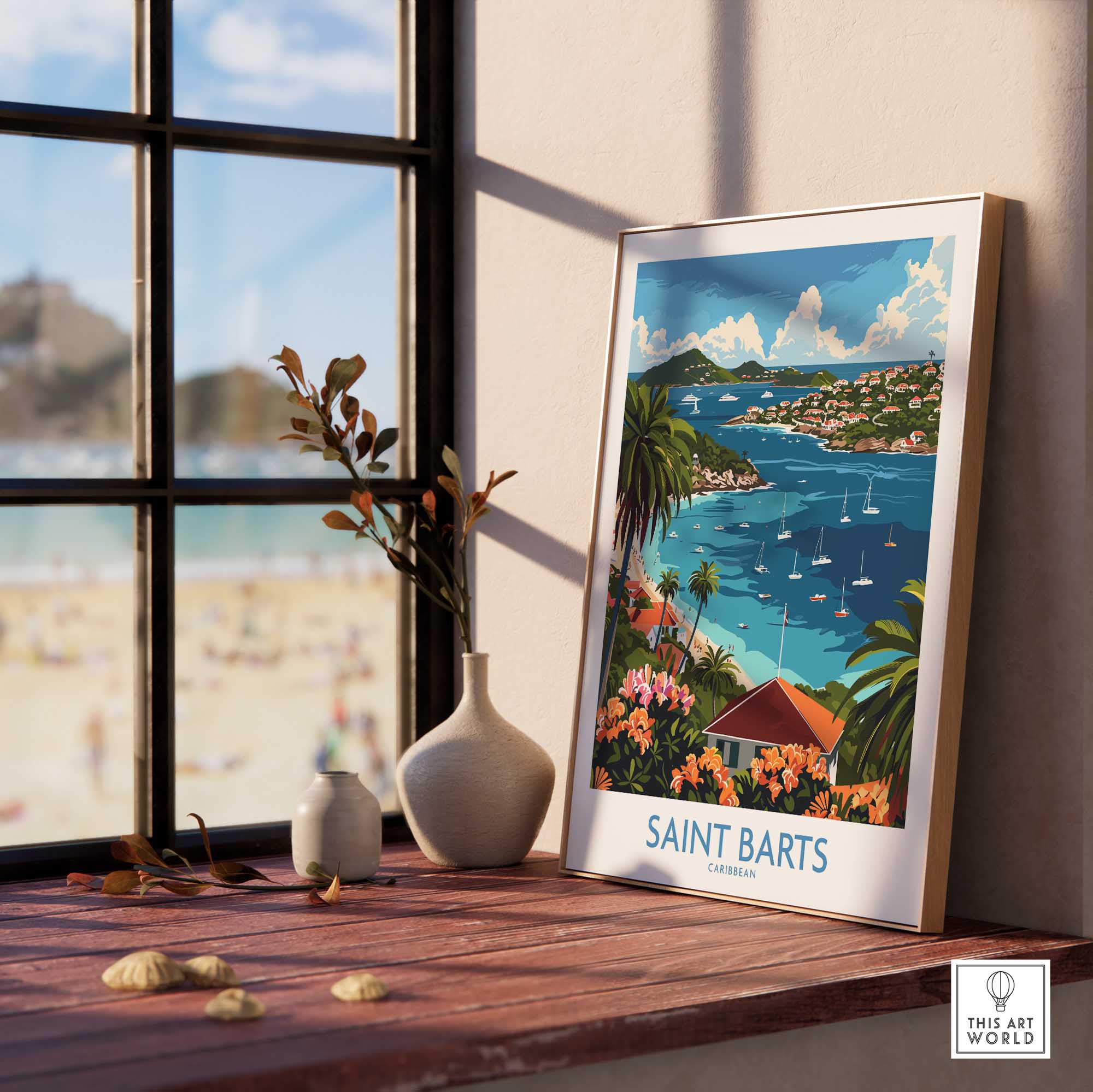 Saint Barts Wall Art - Saint Barthélemy-This Art World