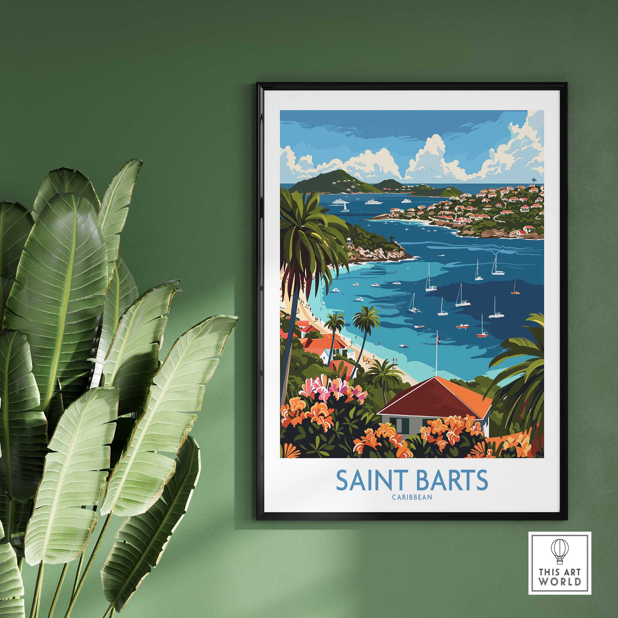 Saint Barts Wall Art - Saint Barthélemy-This Art World