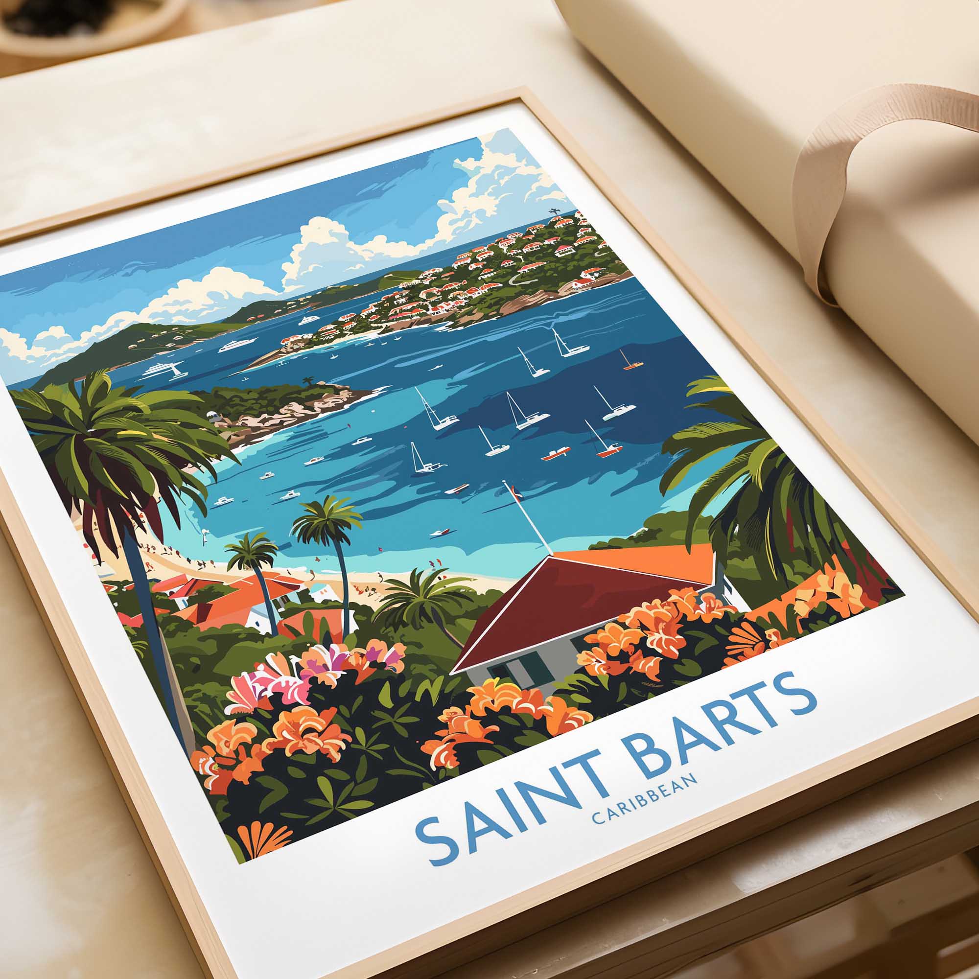 Saint Barts Wall Art - Saint Barthélemy-This Art World