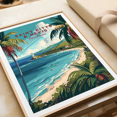 Saint Kitts and Nevis Art Print-This Art World