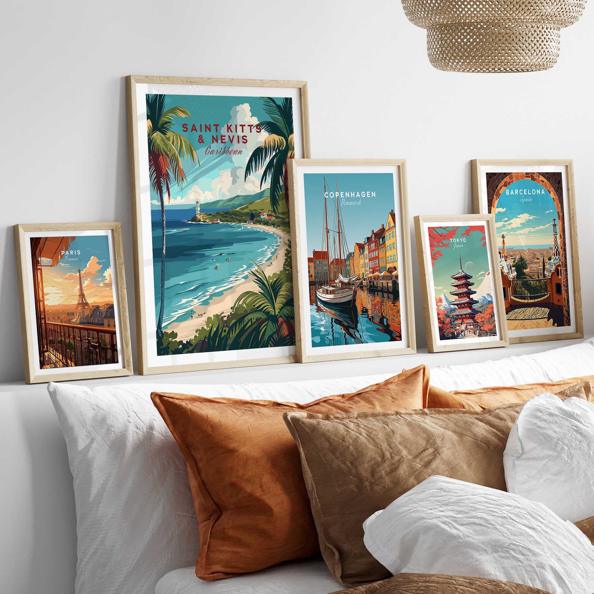 Saint Kitts and Nevis Art Print-This Art World