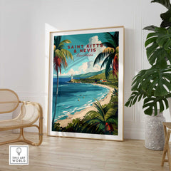 Saint Kitts and Nevis Art Print-This Art World