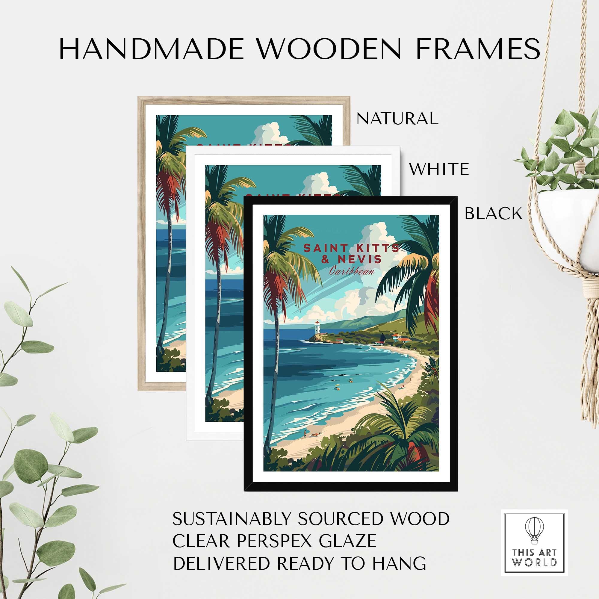 Saint Kitts and Nevis Art Print-This Art World