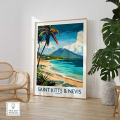 Saint Kitts and Nevis Poster-This Art World