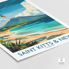 Saint Kitts and Nevis Poster-This Art World