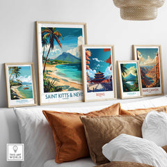 Saint Kitts and Nevis Poster-This Art World
