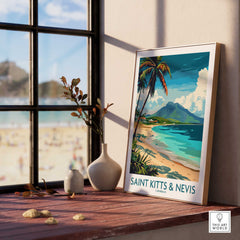 Saint Kitts and Nevis Poster-This Art World