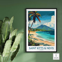 Saint Kitts and Nevis Poster-This Art World