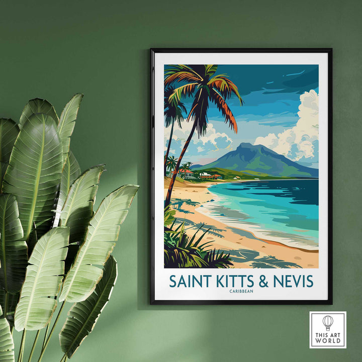 Saint Kitts and Nevis Poster-This Art World
