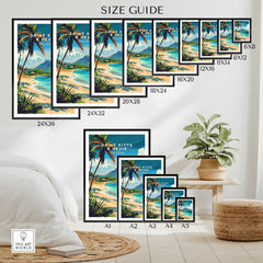 Saint Kitts and Nevis Travel Poster-This Art World