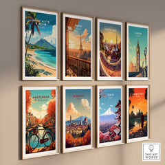 Saint Kitts and Nevis Travel Poster-This Art World