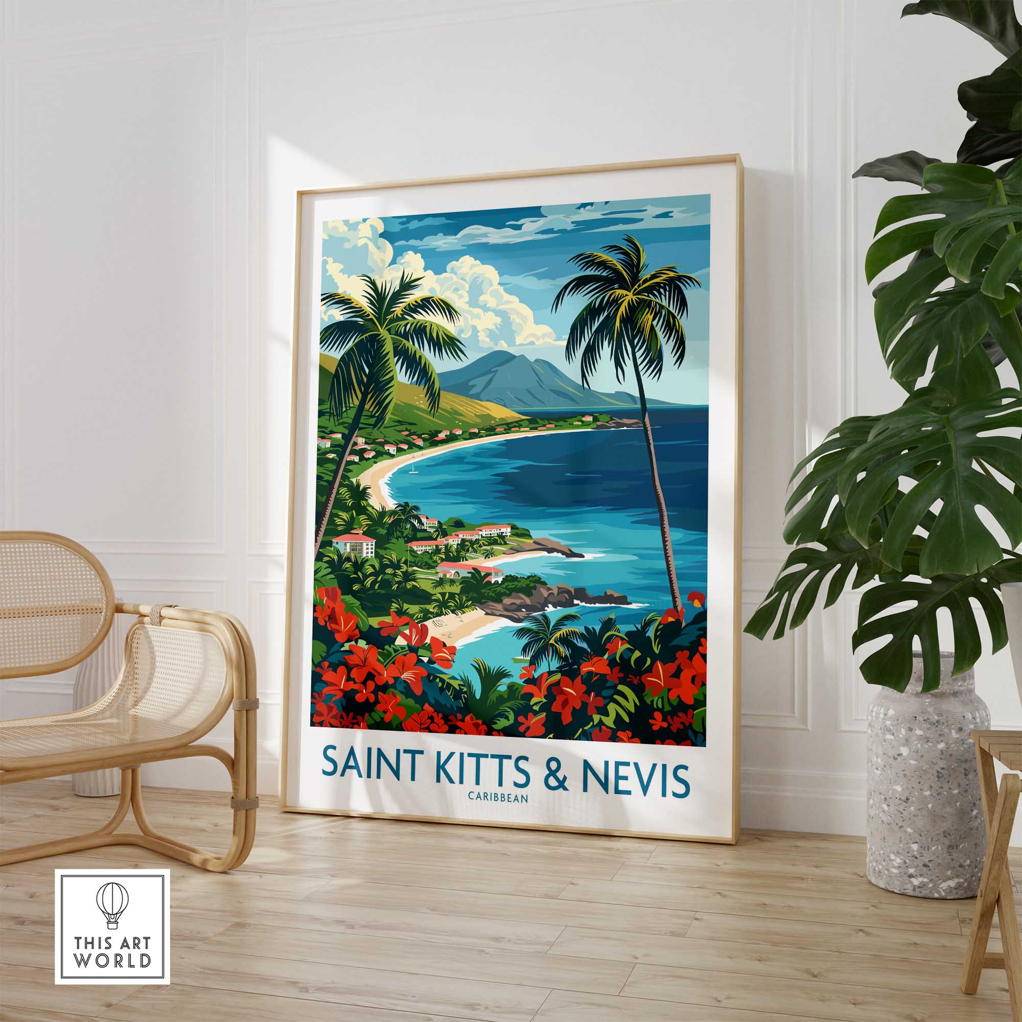 Saint Kitts and Nevis Wall Art-This Art World