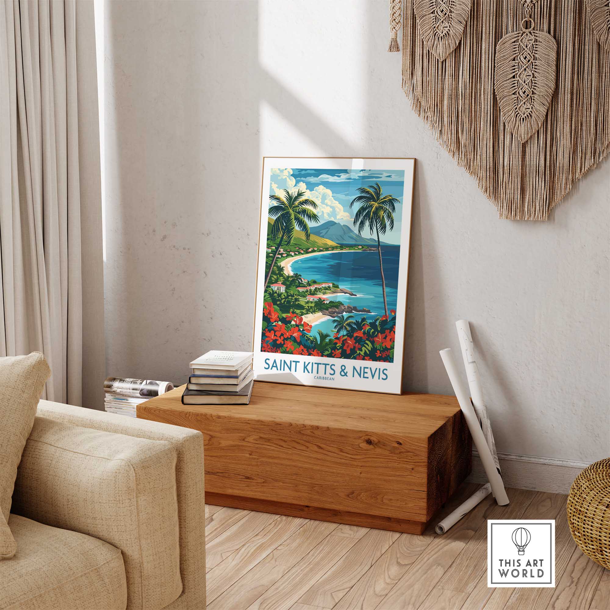 Saint Kitts and Nevis Wall Art-This Art World