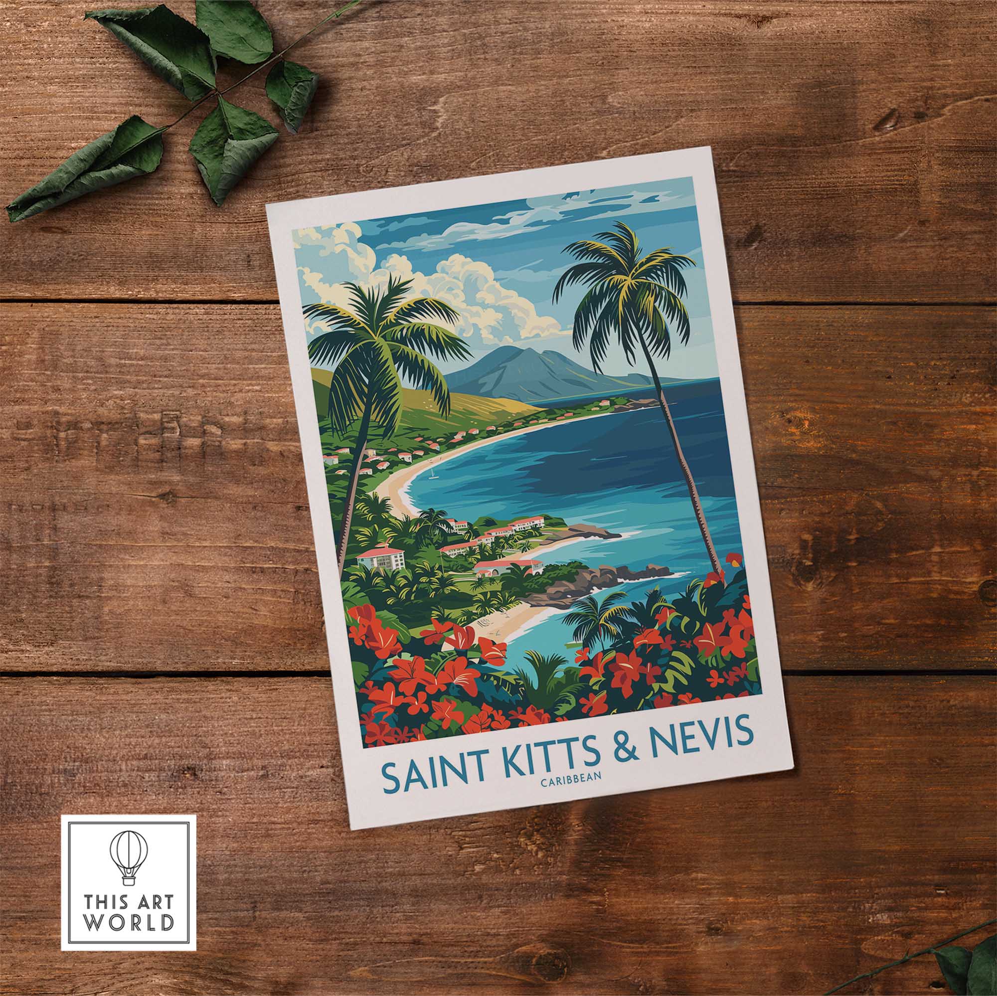 Saint Kitts and Nevis Wall Art-This Art World