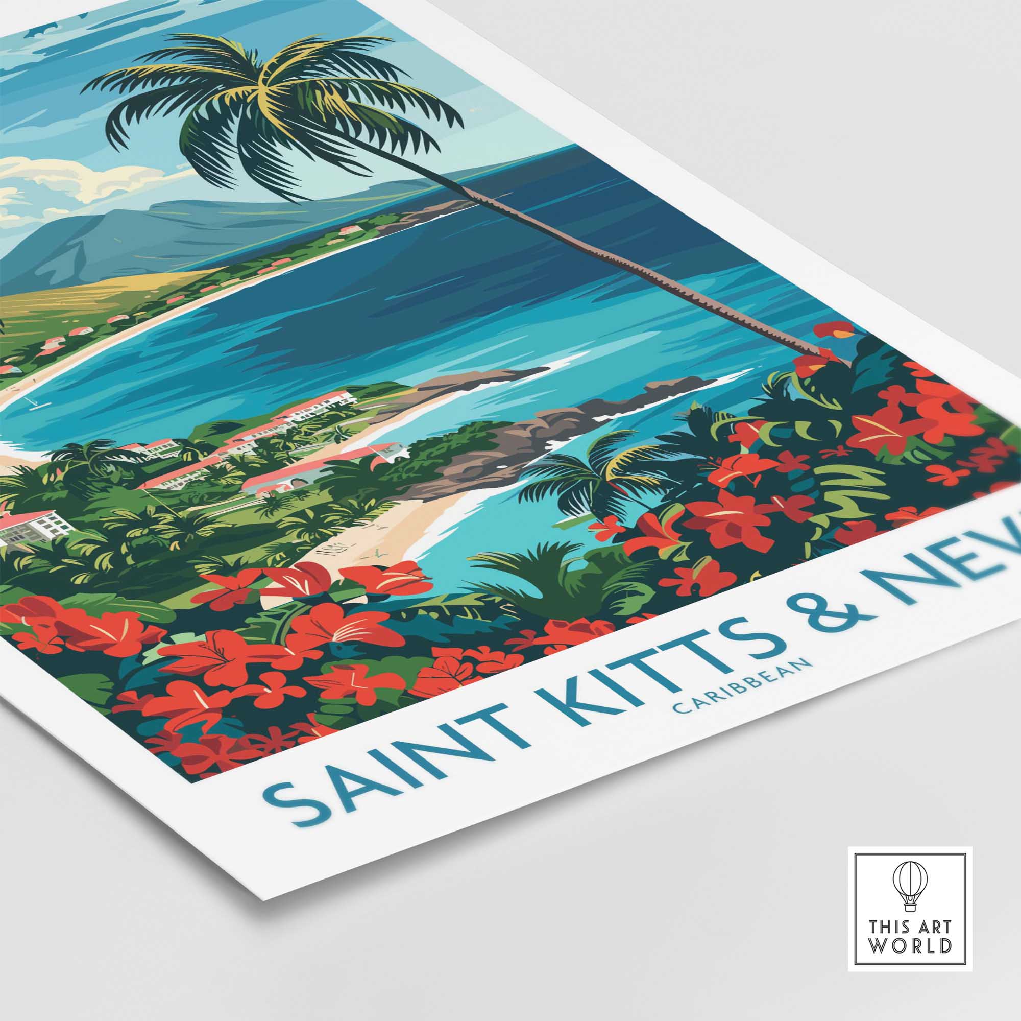 Saint Kitts and Nevis Wall Art-This Art World