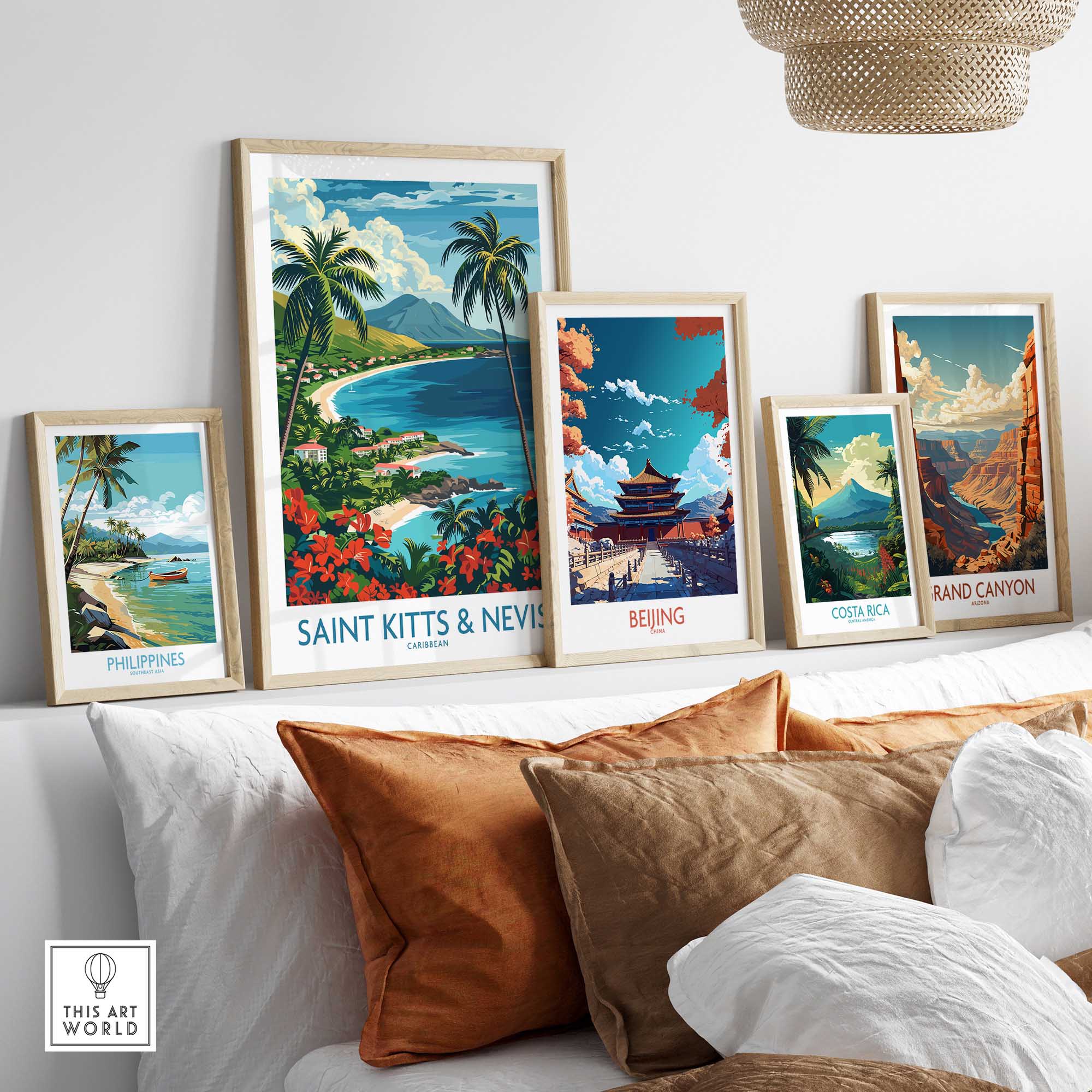 Saint Kitts and Nevis Wall Art-This Art World