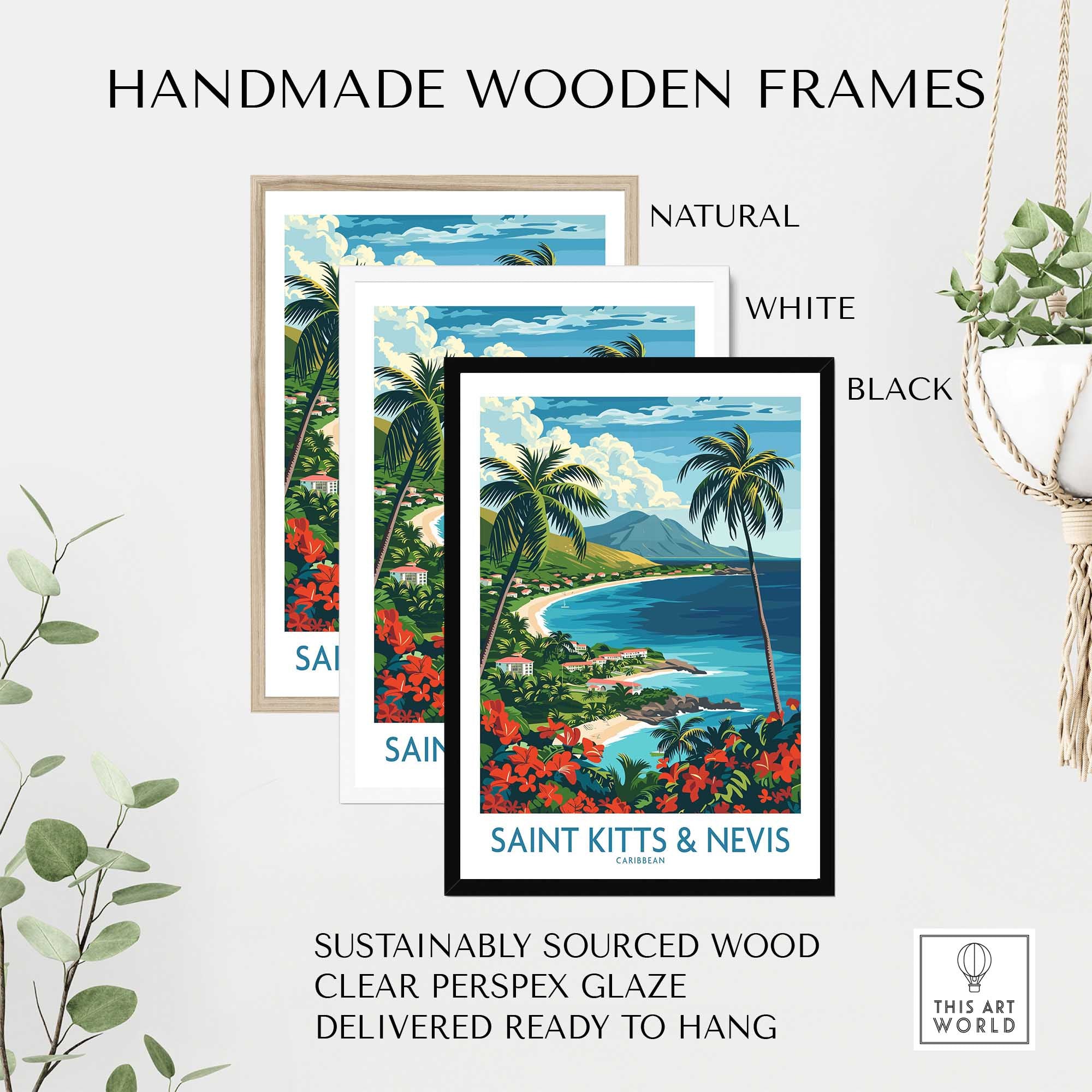 Saint Kitts and Nevis Wall Art-This Art World