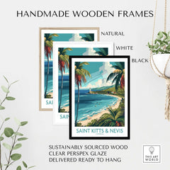 Saint Kitts and Nevis Wall Art Print-This Art World