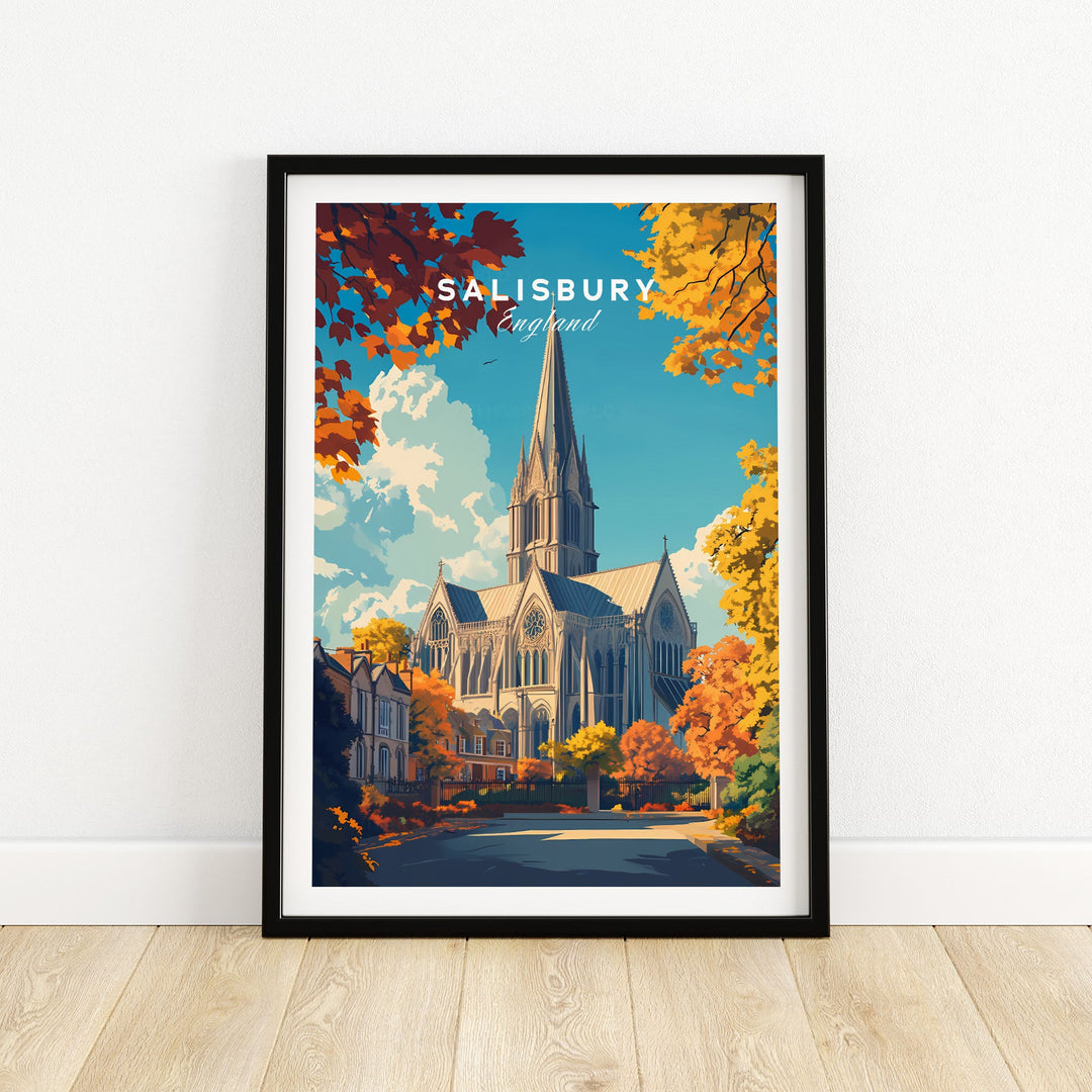 Salisbury Travel Print