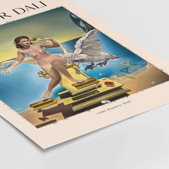 Salvador Dali Leda Atomica 1949 Surrealist Mythology Art Print Swan Poster Nuclear Mysticism