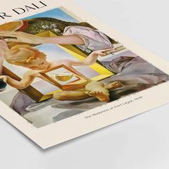 Salvador Dali Madonna Port Lligat 1949 Surrealist Religious Art Print Poster Gala featuring Gala as the Madonna with Christ child.
