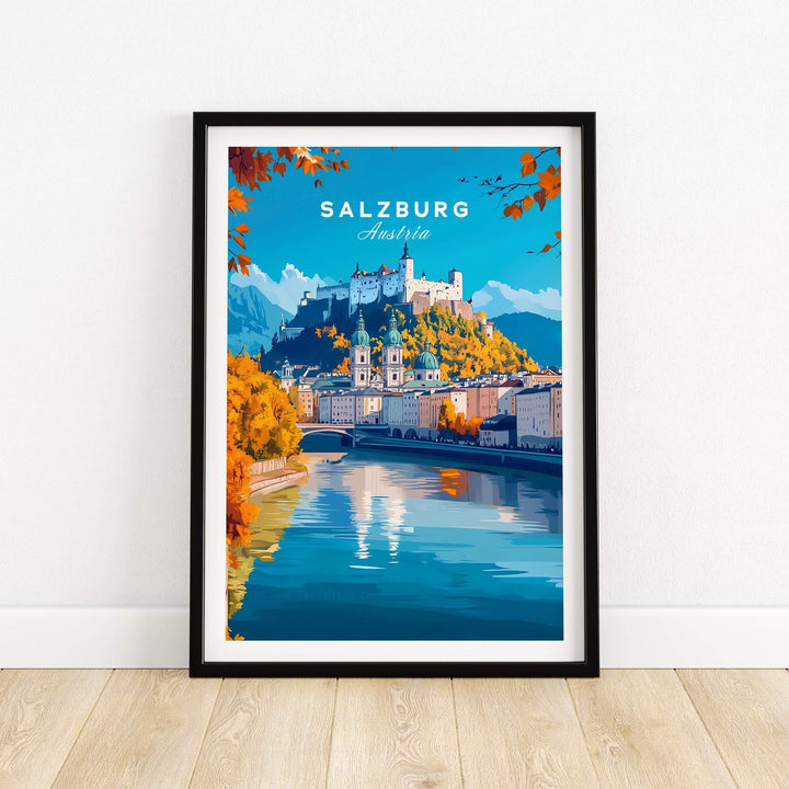 Salzburg Travel Print