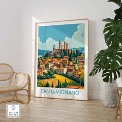 San Gimignano Art Print