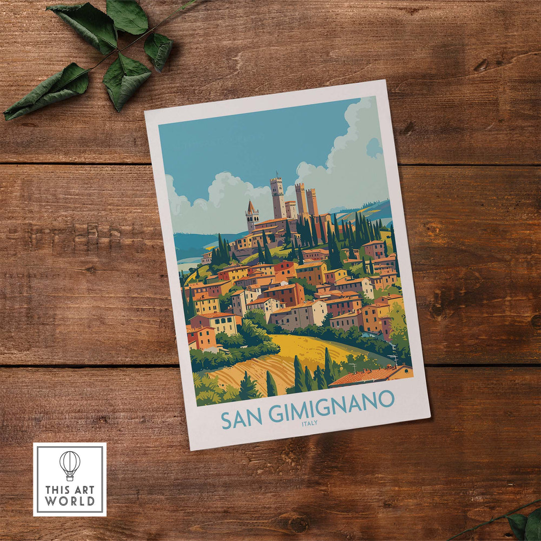 San Gimignano Art Print