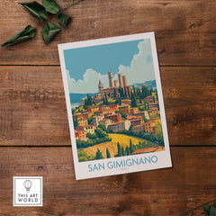 San Gimignano Art Print