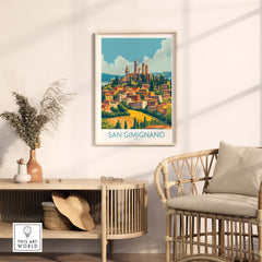 San Gimignano Art Print