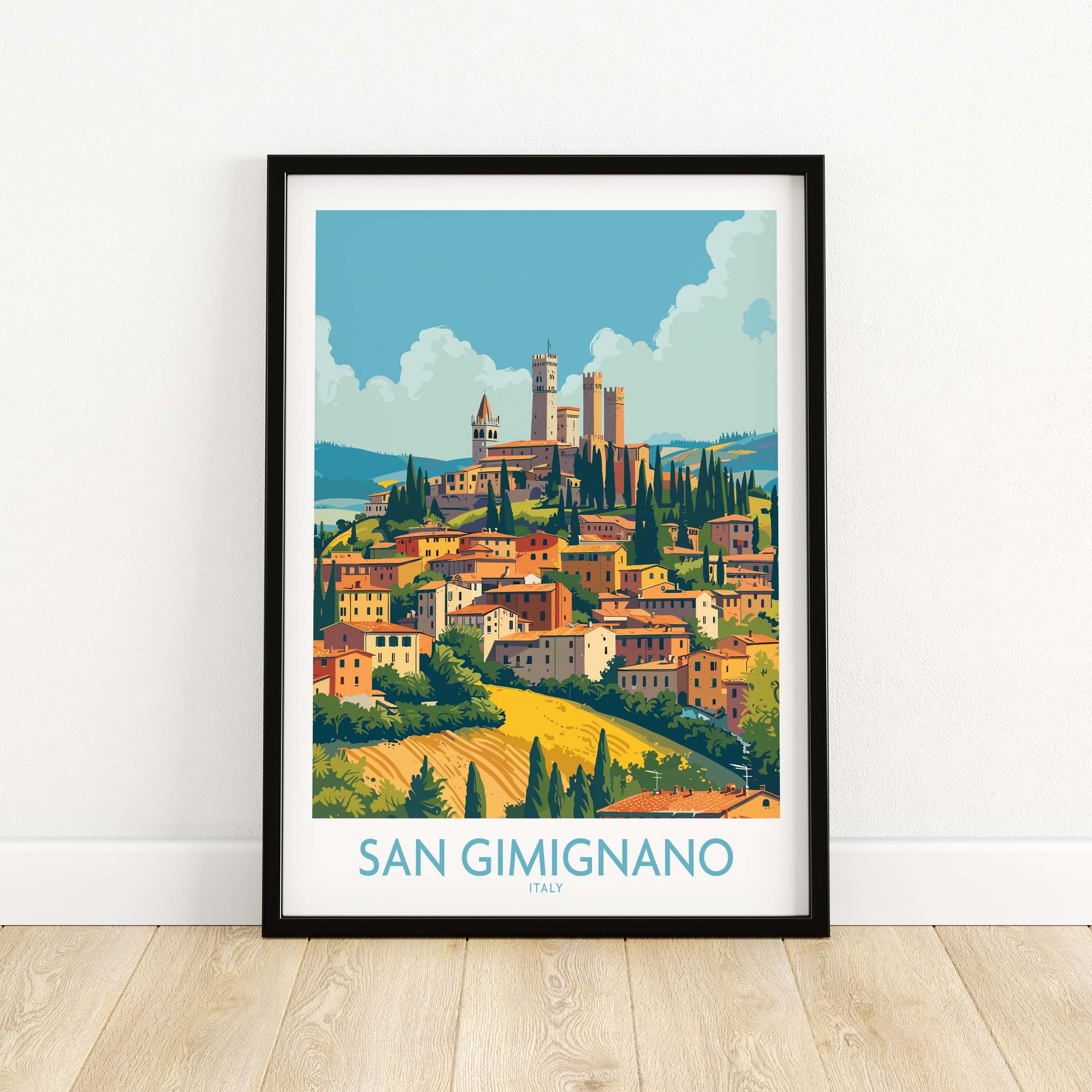 San Gimignano Art Print