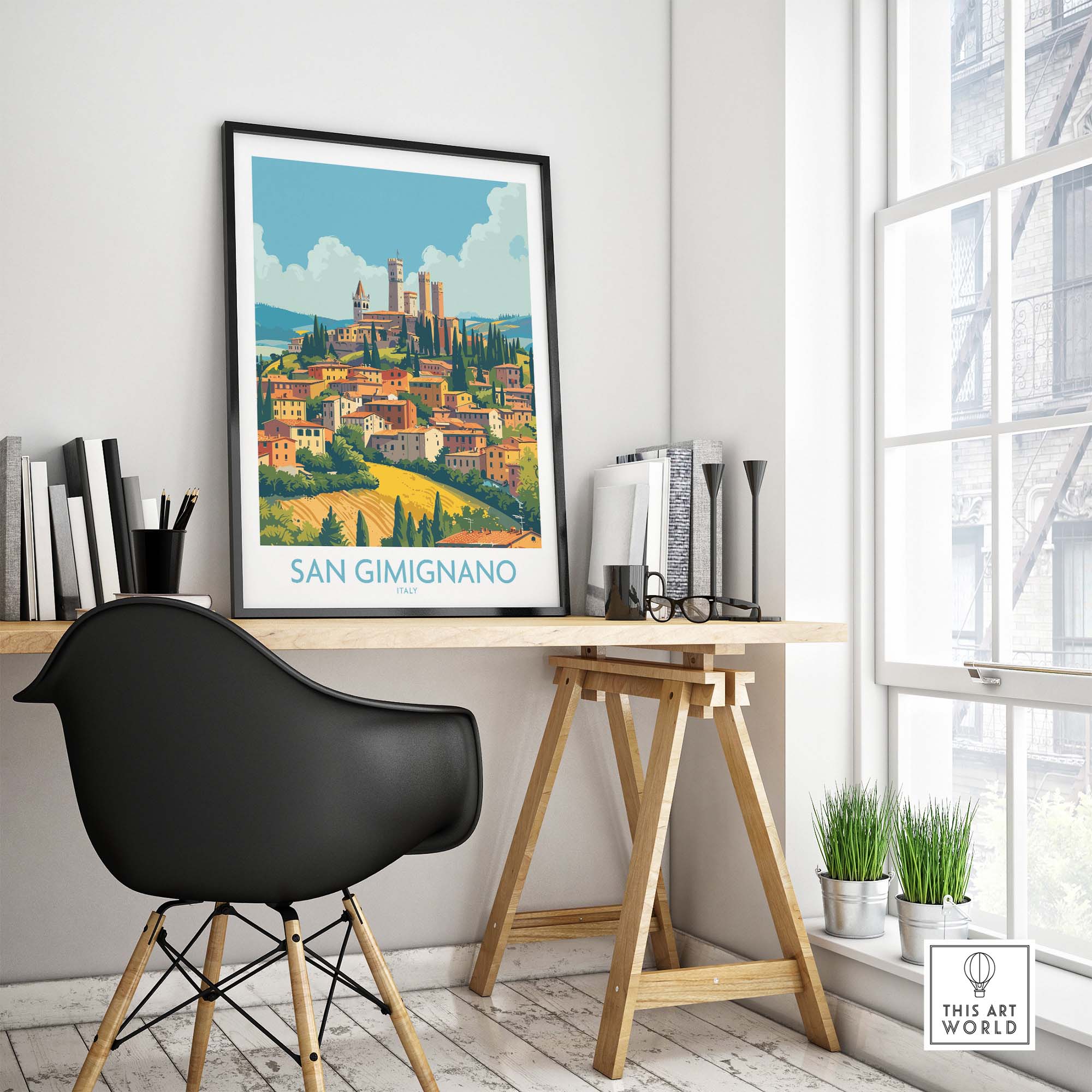 San Gimignano Art Print